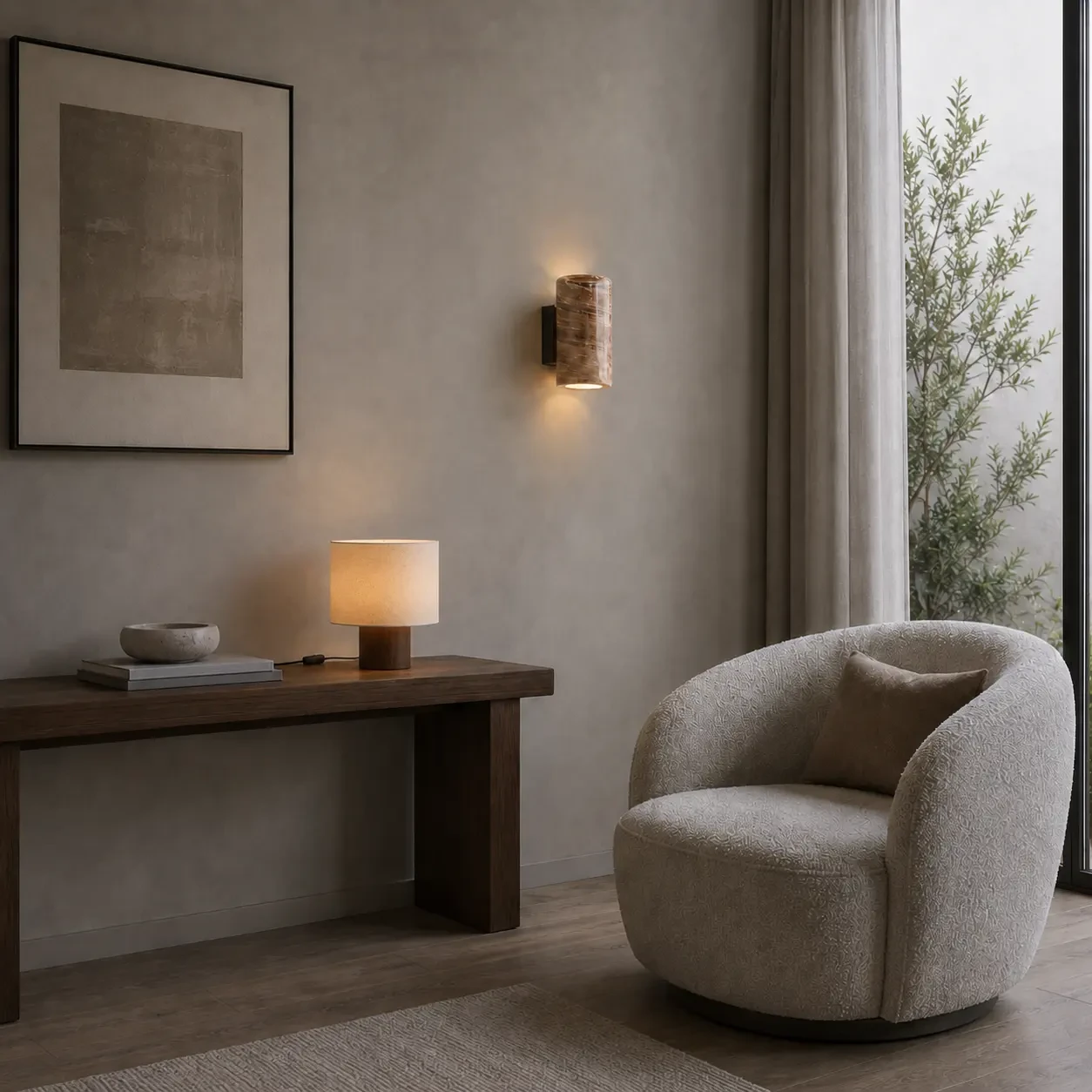 Two-layer room glow