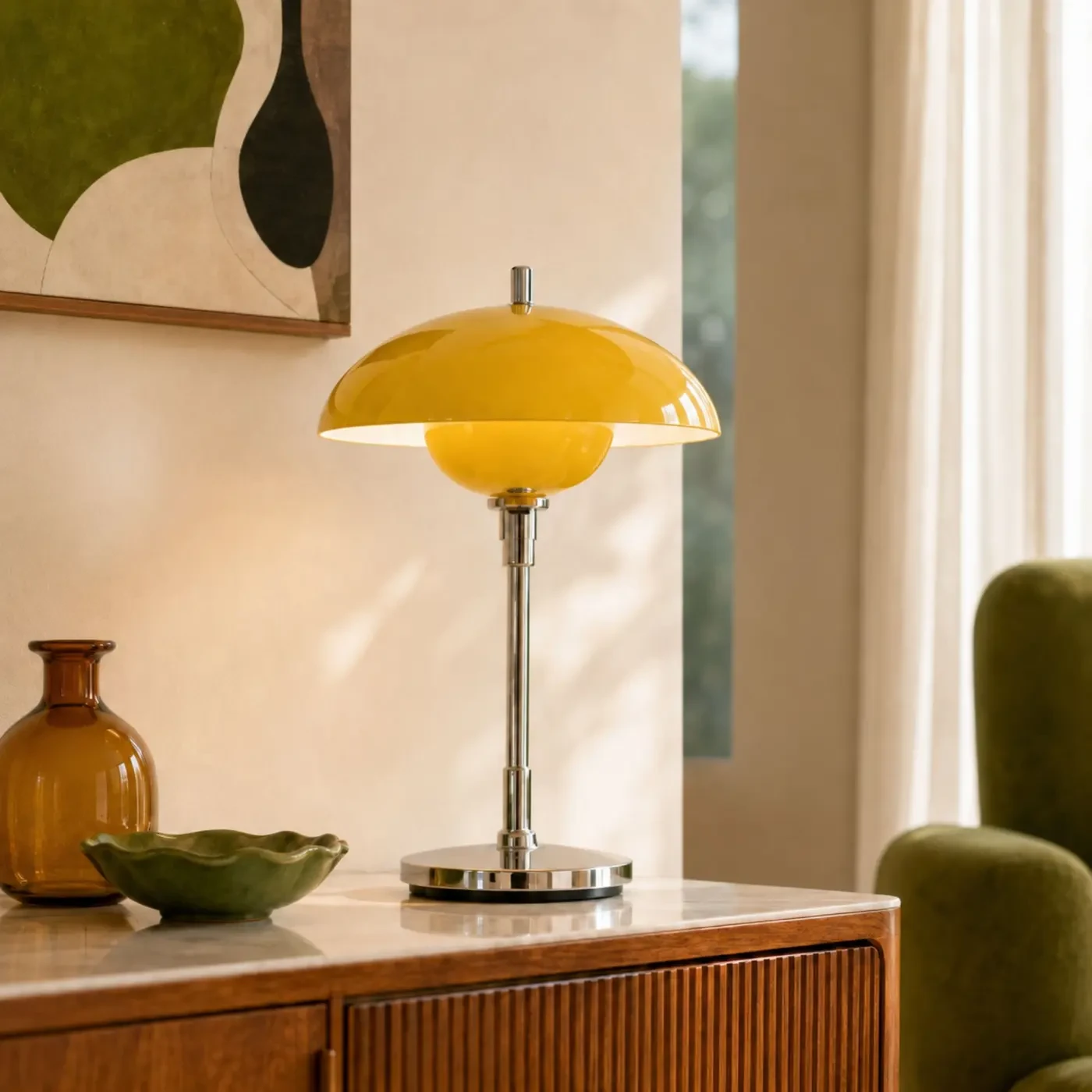 Monzano statement table glow