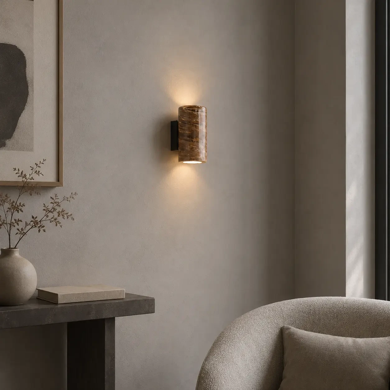 Compact wall accent